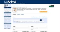 Desktop Screenshot of guide.labanimal.com